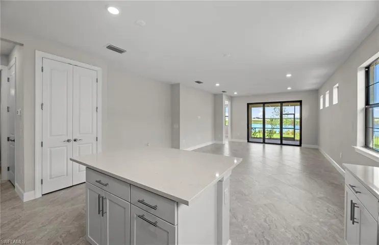 Completed home - Open concept