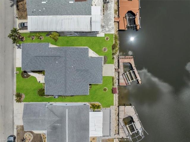 Ariel view of home