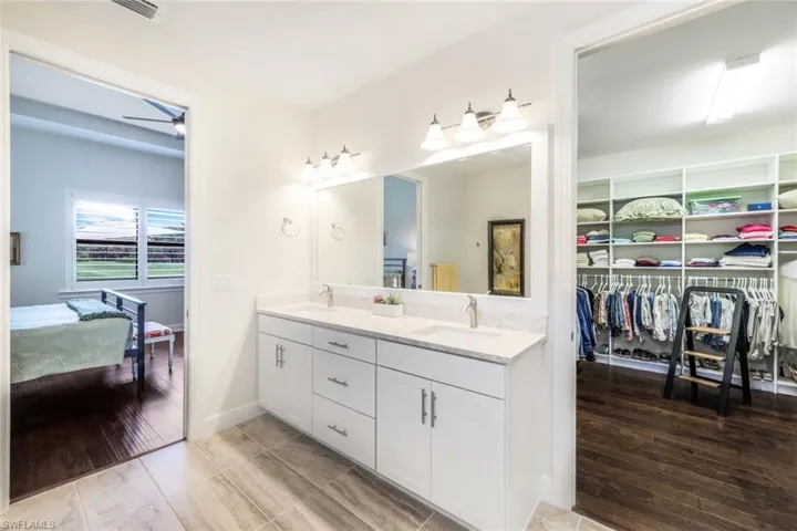 Primary Bathroom with Dual Sinks