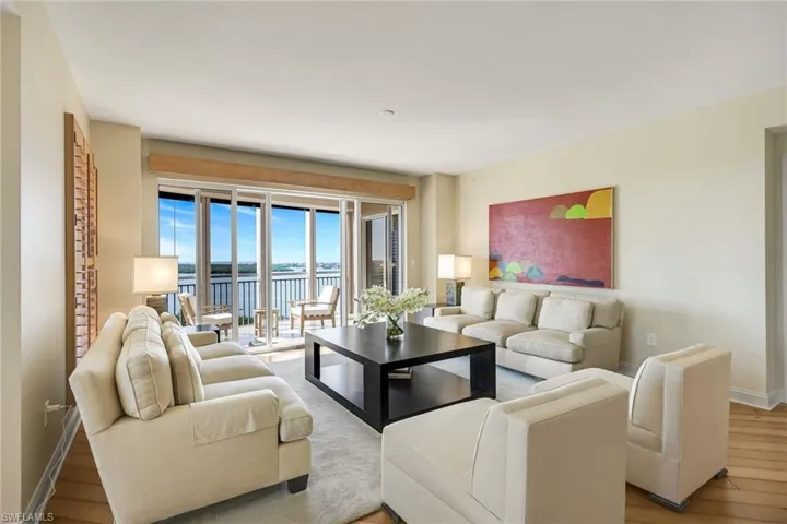 You will be mesmerized by the bright sunlight and water views.