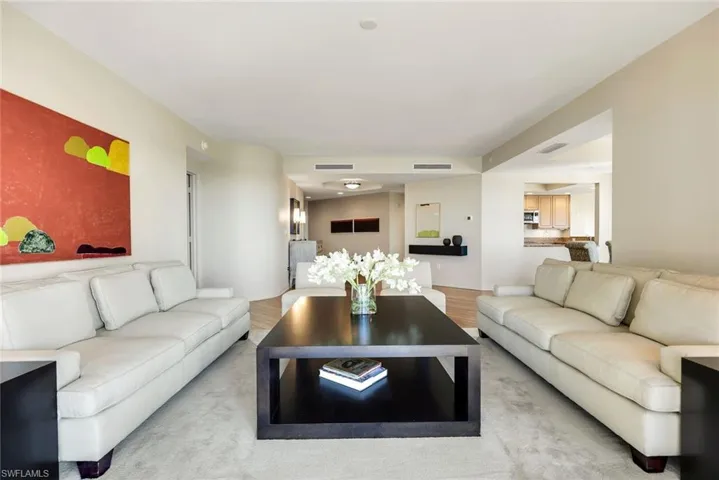 View of living area from lanai.