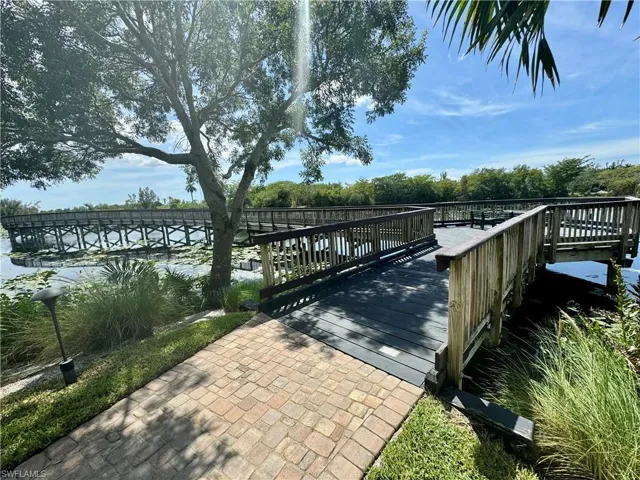 View of dock area
