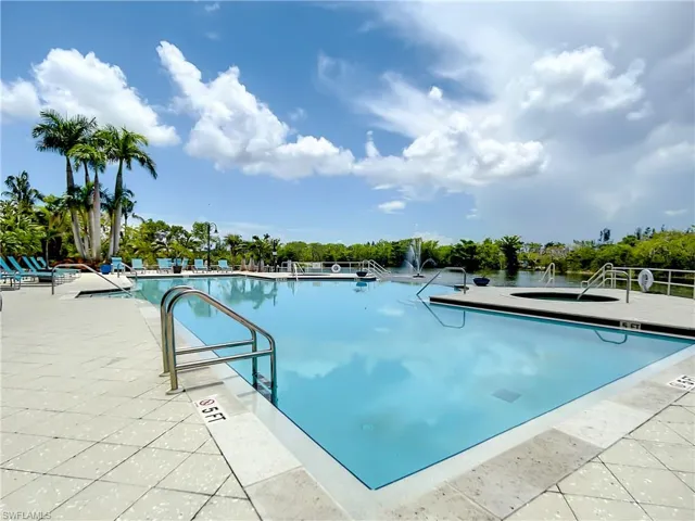 View of pool