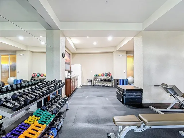 View of gym