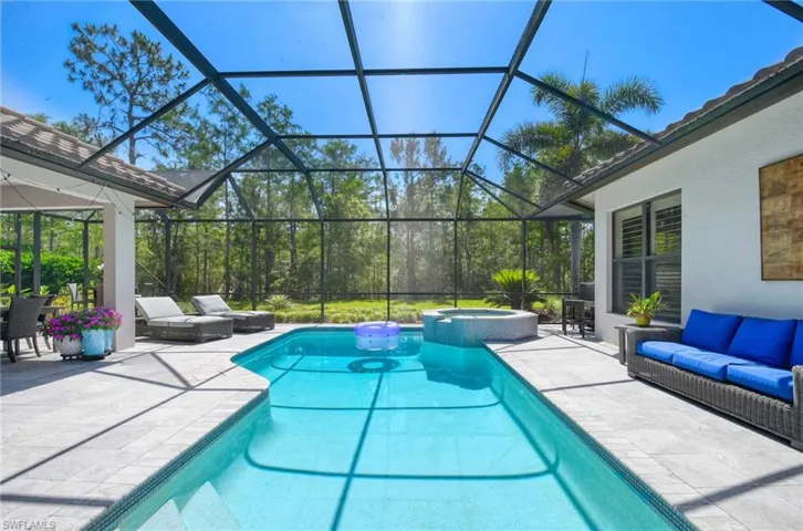 Sunny pool