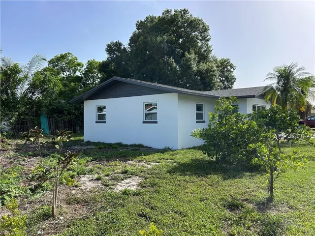 View of property exterior featuring stucco siding
