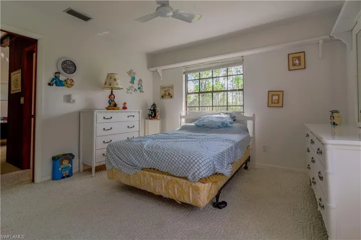 2nd Floor Bedroom Tucked In, Just Off Of The Loft For Privacy. 2nd Floor Bathroom Conveniently Located Adjacent To The Bedroom Entrance. Large Windows With Private Treehouse Views Overlooking The Forest And Private Lake.
