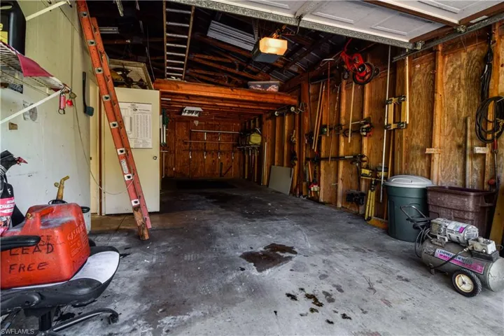At The End Of The Winding Palm Tree Lined Driveway, Adjacent To The Home And A Circular Driveway There Is A Detached Garage With 3 Overhead Garage Doors Providing Room For Up To 4 Cars. Additionally, There Are Some 2nd Floor Storage Options Within This Versatile Secondary Building.