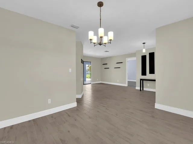 Formal Dining Room & Living Room