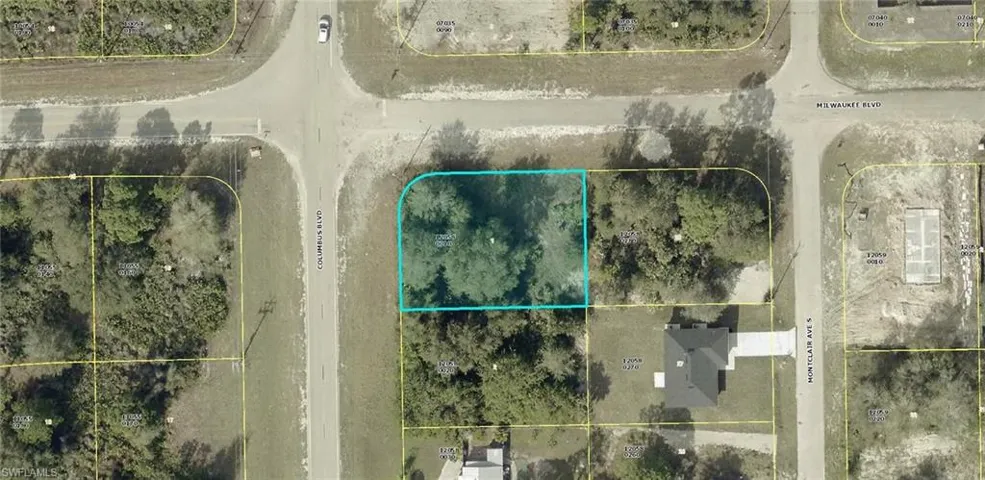 Aerial overview of property's location, SE CORNER OF COLUMBUS BLVD AND MILWAUKEE BLVD