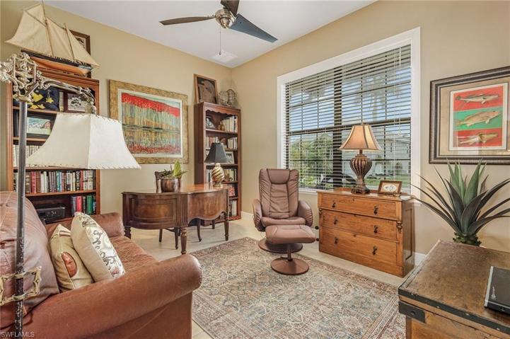 Study/Den next to Foyer and Living Room.