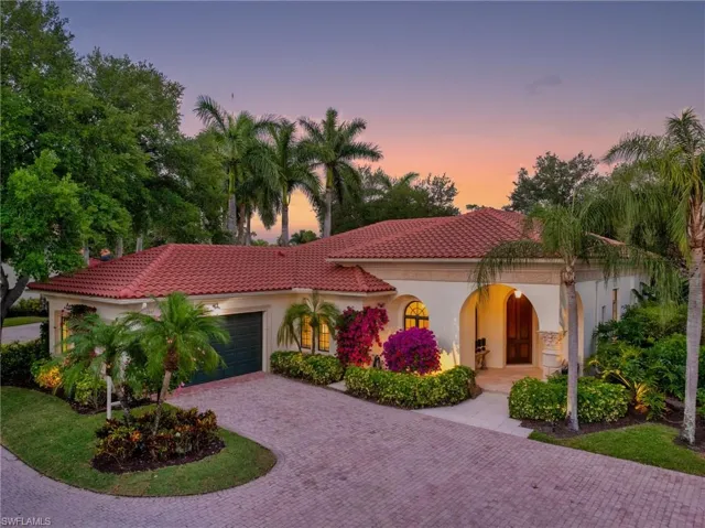 This beautiful residence also just had a new roof installed, as well as whole-house hurricane protection. You could walk to dinner at the Club, this is so close to Club amenities.  Welcome home!