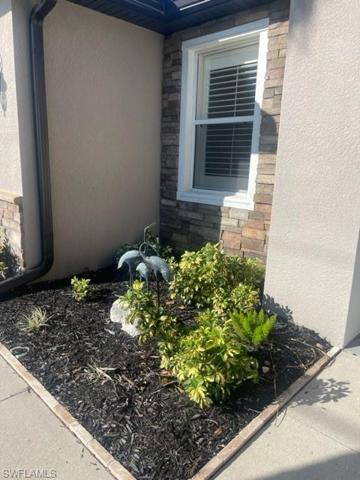 Front entry landscaping