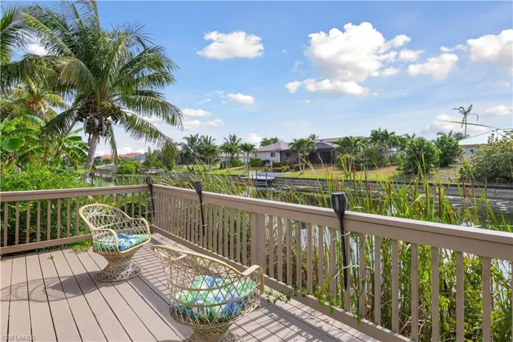 Whether for relaxing in the sun or enjoying a peaceful sunset, the deck provides a serene outdoor escape, with the calming sounds of the water adding to its charm.
