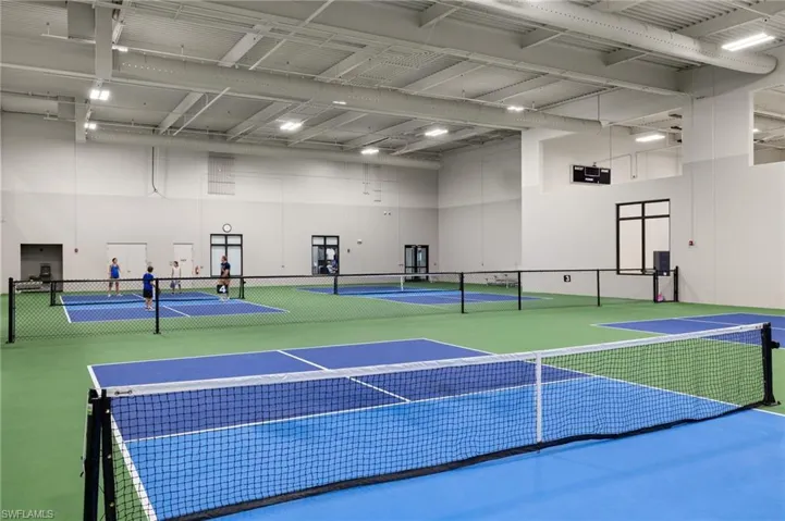 View of sport court featuring basketball court