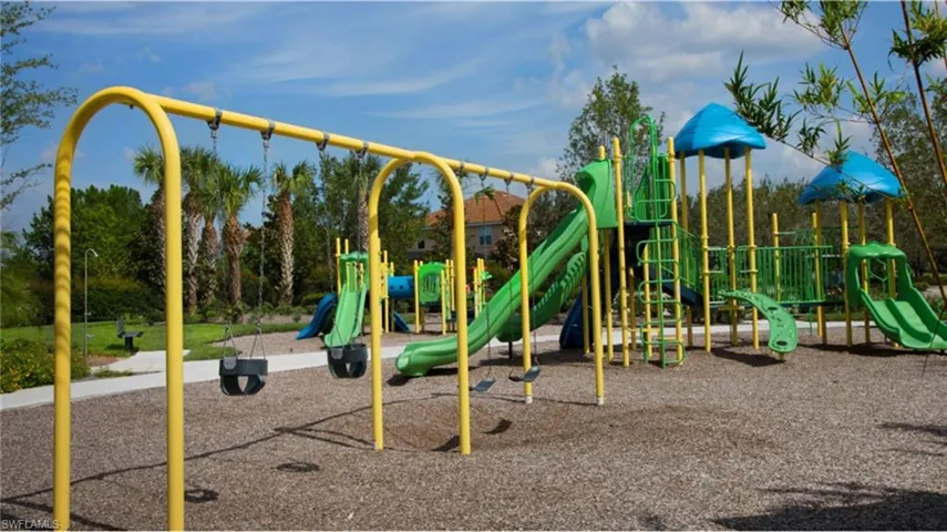 View of community jungle gym