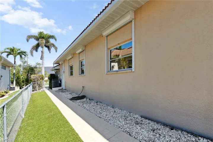 Fenced Pet Area with artificial turf
