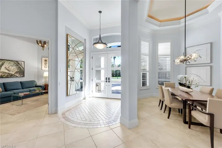 Plenty of natural light and soaring ceilings