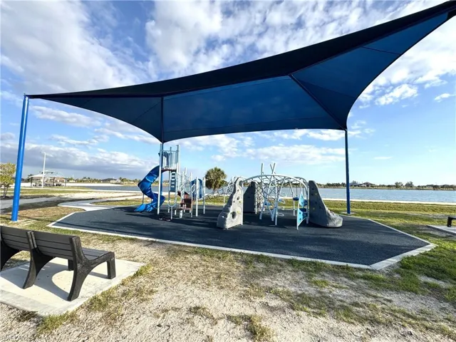 Play area at Crystal Lake Park