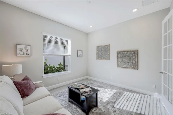 Den With Queen Sized Pullout Couch - A Closet Has Been Added Making It An Optional 3rd Bedroom