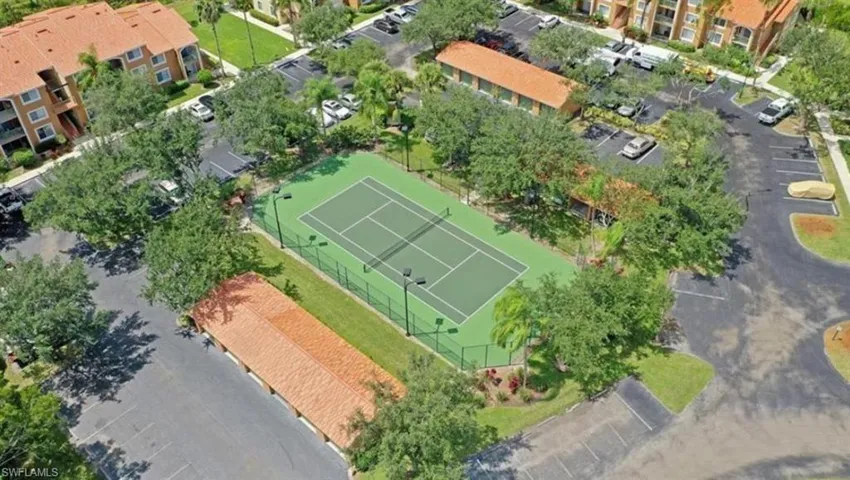 Pickel ball Aerial view