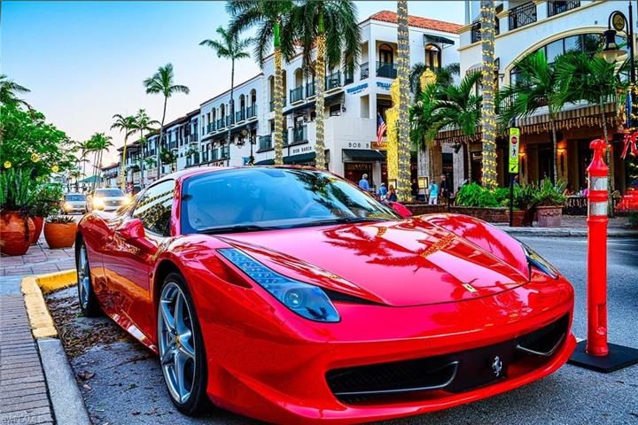 Ferrari on Fifth Ave.