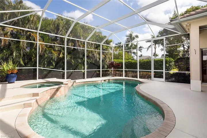 Pool, spa and lanai