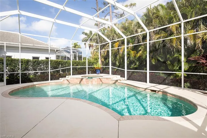 Pool, spa and lanai