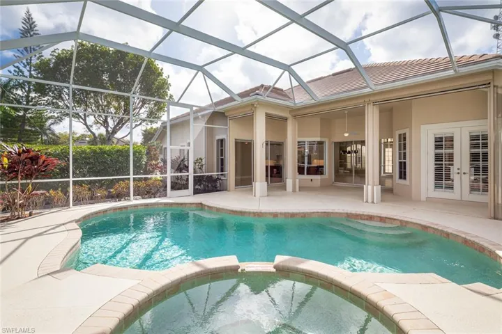 Pool, spa and lanai