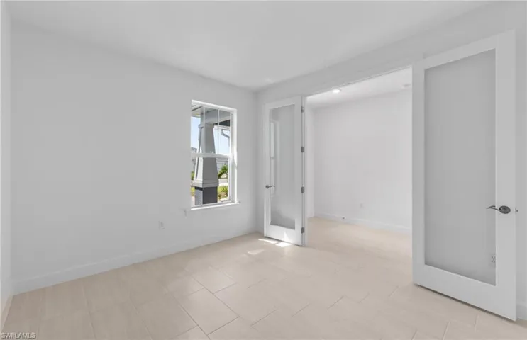View of spare room