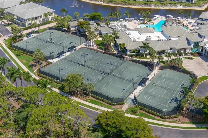 The Club's racquet facility and amenity complex