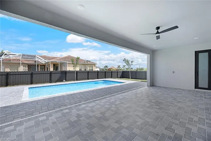 Not Subject Property - Picture of pool at previously completed home.