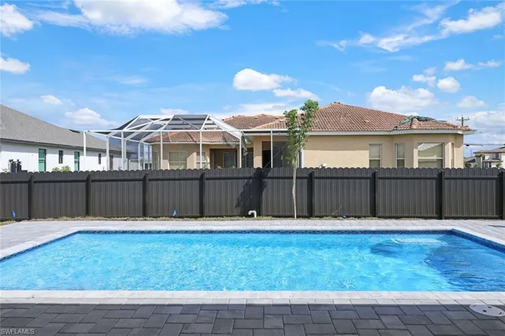 Not Subject Property - Picture of pool at previously completed home.