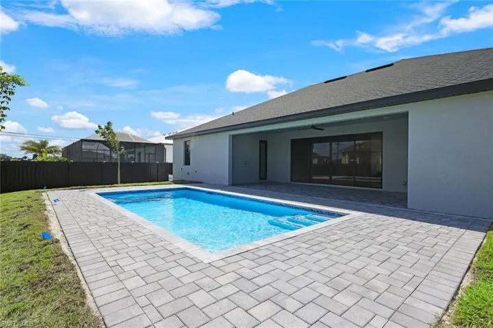 Not Subject Property - Picture of pool at previously completed home.