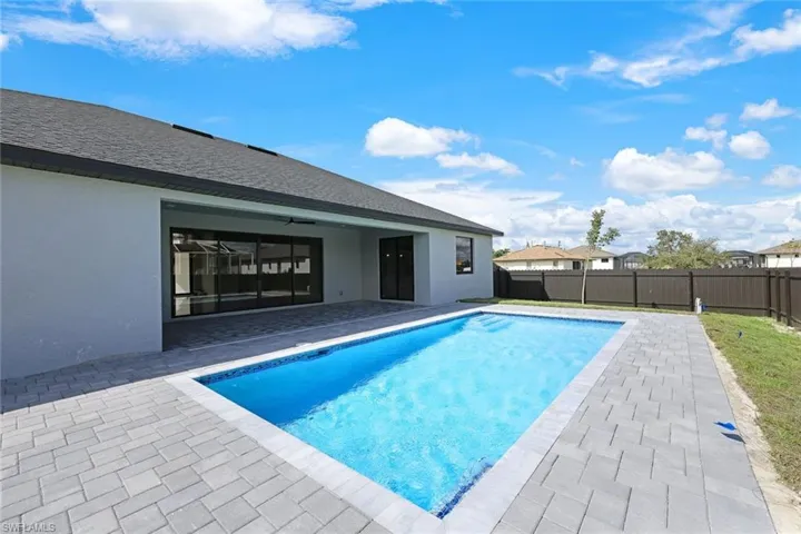 Not Subject Property - Picture of pool at previously completed home.