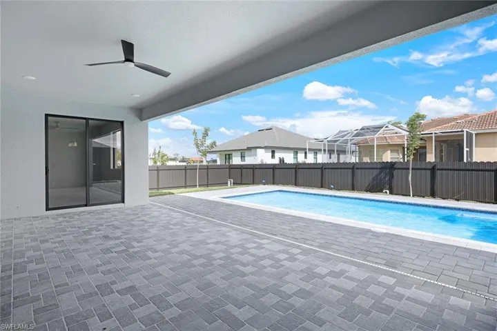 Not Subject Property - Picture of pool at previously completed home.