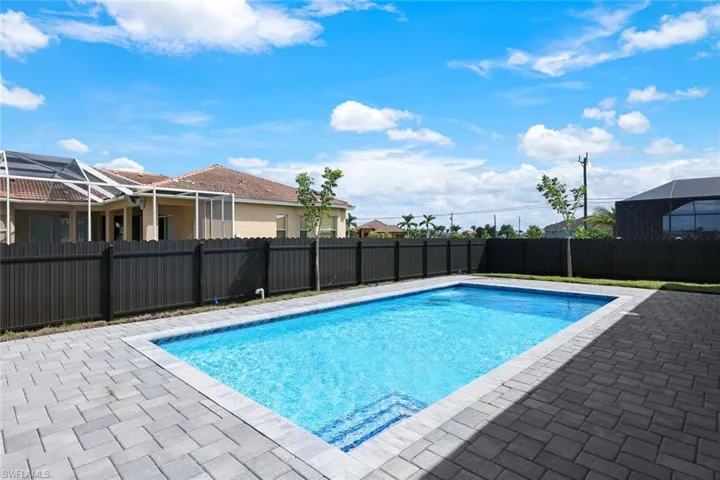 Not Subject Property - Picture of pool at previously completed home.