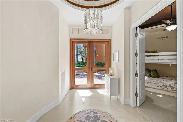 Impact Double Entry Doors, Foyer