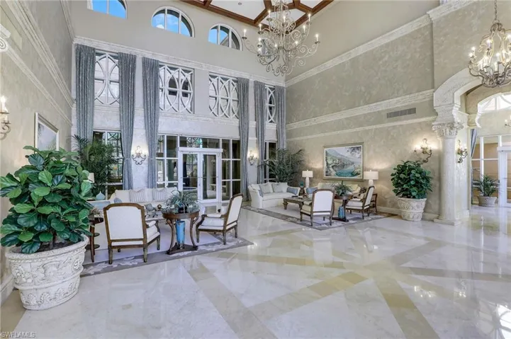 View of community lobby