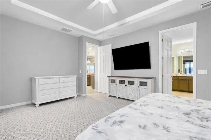 Virtually staged / painted and decluttered