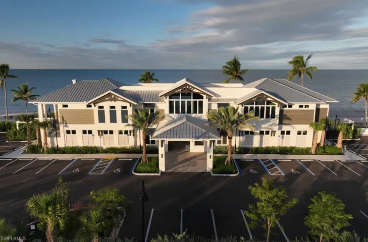 Bonita Bay's newly built beach club, 2026.