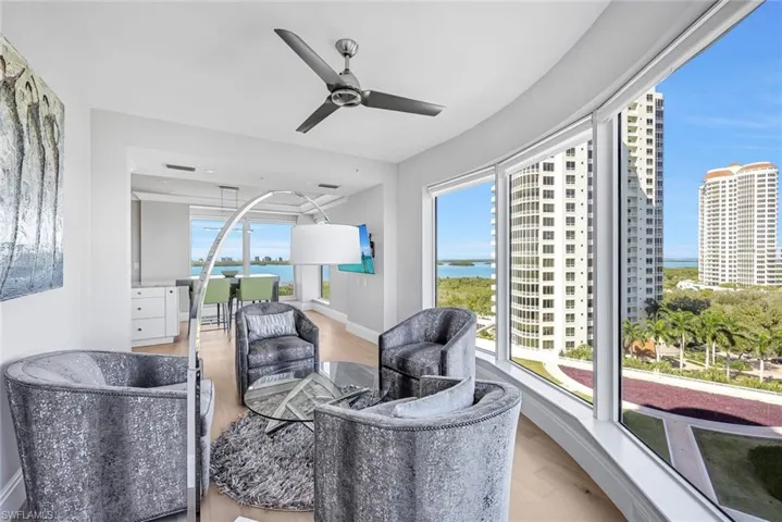 Located on the eastern side of the home, this is where you will want to enjoy morning coffee.