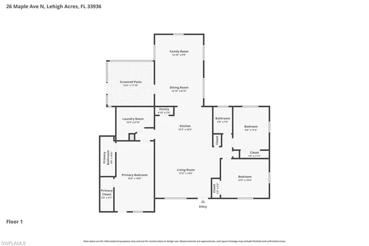 26 Maple Ave N, Lehigh Acres, Florida 33936