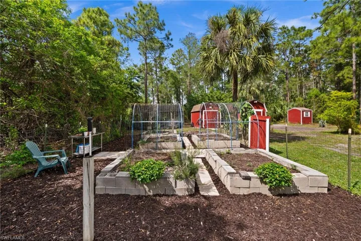 Back yard includes planter boxes for your vegetables, herbs, etc...