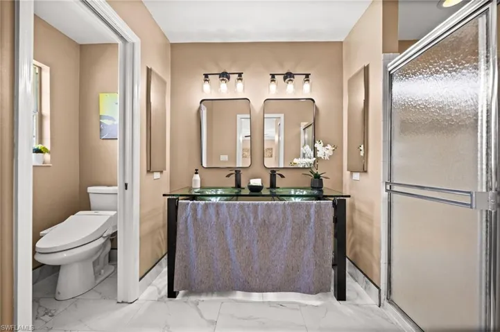 Master bathroom