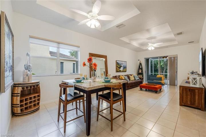 Living room opens to back lanai.