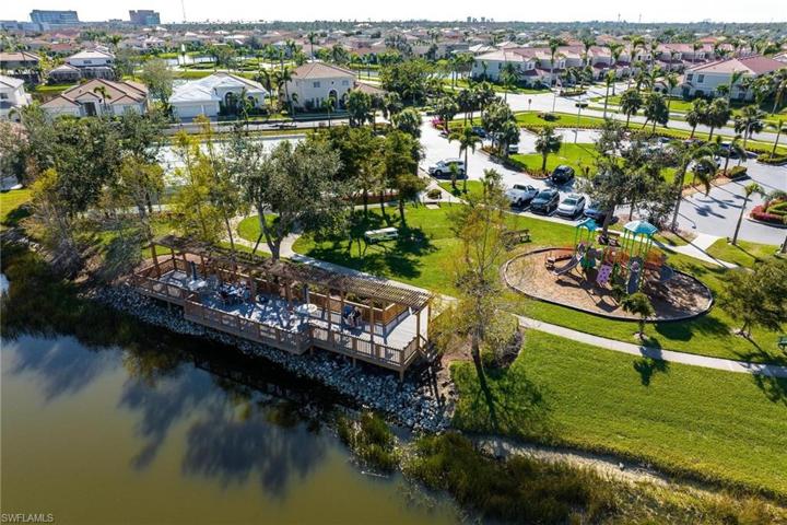 A Relaxing deck/fishing pier along with chilfren's paly area.