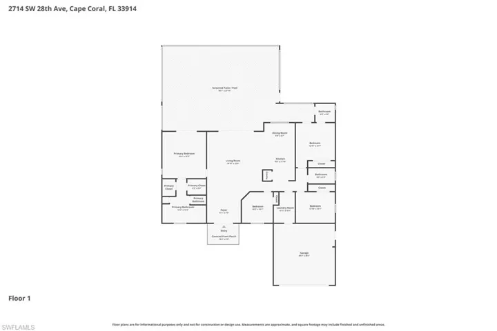 2714 Sw 28th Ave, Cape Coral, Florida 33914