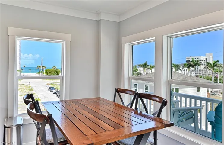 Dining room - partial Gulf view