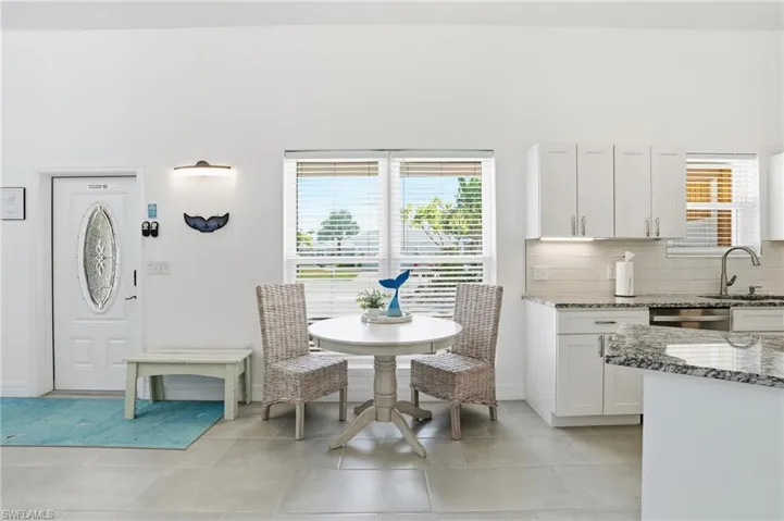 Dining/kitchen area - Virtually Edited Image